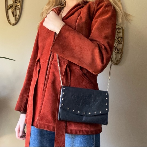 Juicy Couture Black Crossbody Bag with Studs - Picture 11 of 11